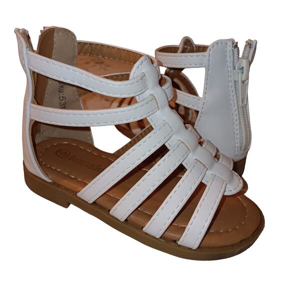 KensieGirl White Sandals - Picture 1 of 4
